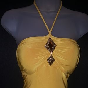 Jeweled Halter Top